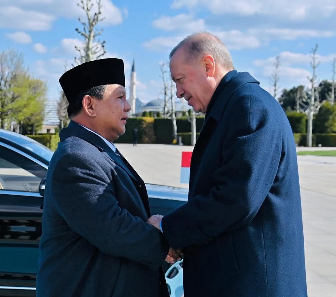 Presiden Prabowo Disambut Meriah oleh Presiden Erdoğan dalam Kunjungan Kenegaraan ke Turkiye
