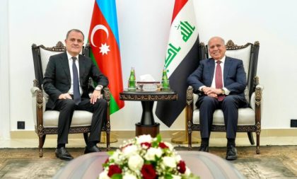 Irak dan Azerbaijan membahas peningkatan kerja sama ekonomi dan investasi.
