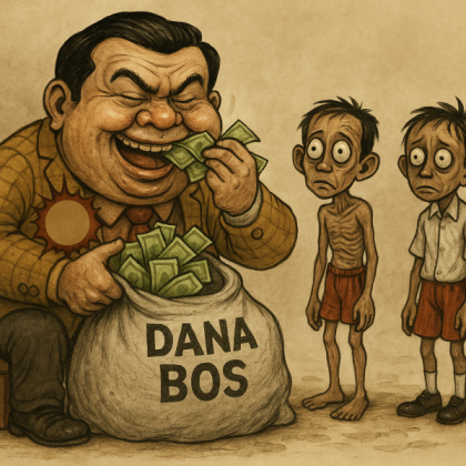 Karikatur Gambar BOS