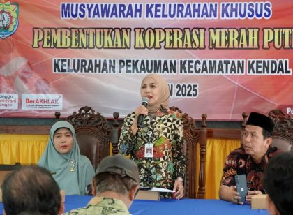 Pembentukan koperasi di Kendal Koperasi desa Rembang