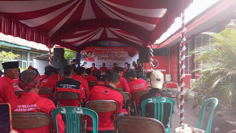DPC PDI Perjuangan Indramayu Gelar Sarasehan Peringatan Hari Lahir Pancasila dan Bulan Bung Karno 2025