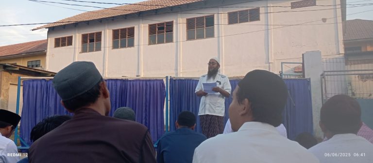 Masjid Fatimah Kandanghaur Gelar Shalat Idul Adha dan Pemotongan Hewan Kurban
