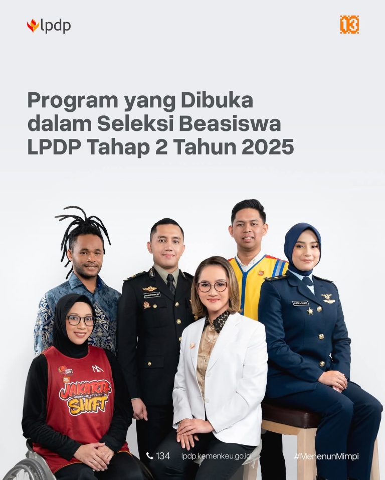 Menenun Mimpi, Menata Masa Depan: LPDP Buka Pendaftaran Beasiswa Tahap 2 Tahun 2025